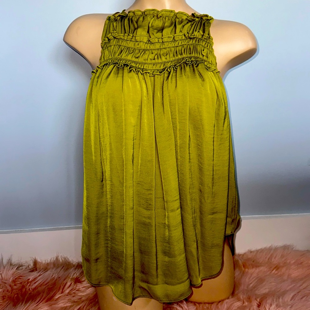 Free People Green Tank , Small NWT